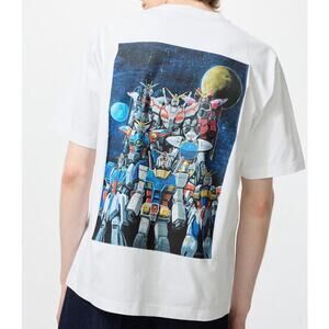 Uniqlo Mobile Suit GUNDAM 45th Anniversary UT Graphic T-Shirt in White